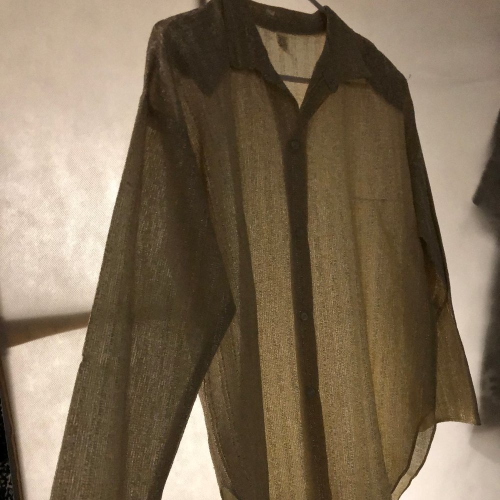 Gold blouse
